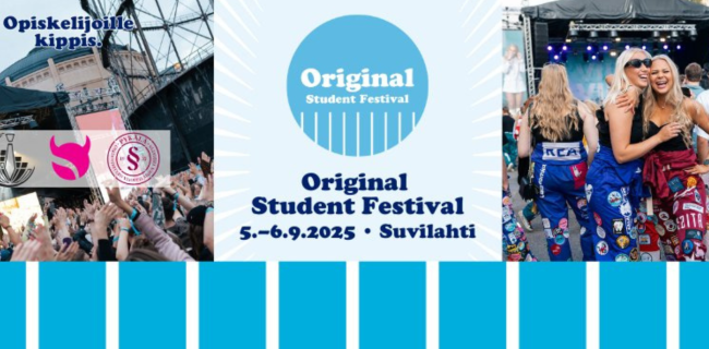 Original Student Festival banner