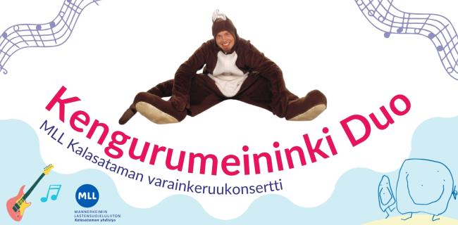 Kengurumeininki Duon Kenguru istuu