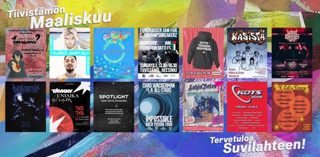 Tiivistämö: maaliskuun tapahtumia