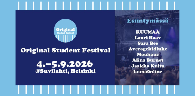 Original Student Festival 2026