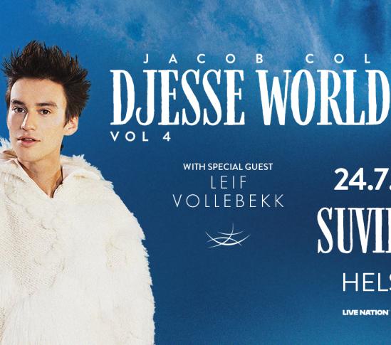 Jacob Collier: Djesse World Tour poster Jacob Collier: Djesse World Tour poster