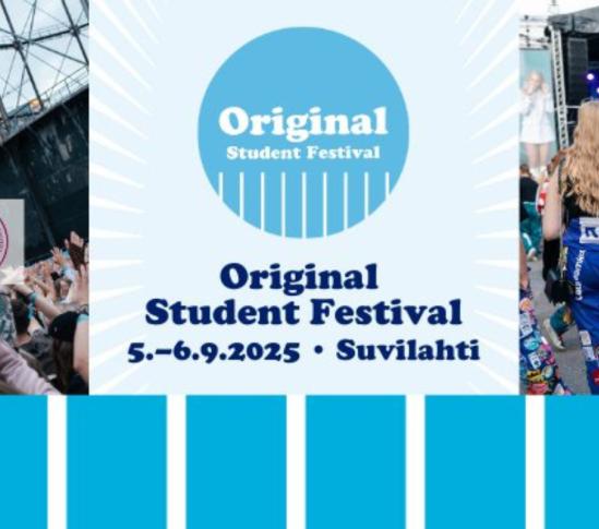 Original Student Festival 2025 Original Student Festival banner