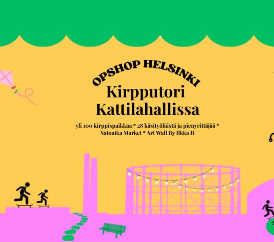 OPSHOP Helsinki: Kirpputori Kattilahallissa