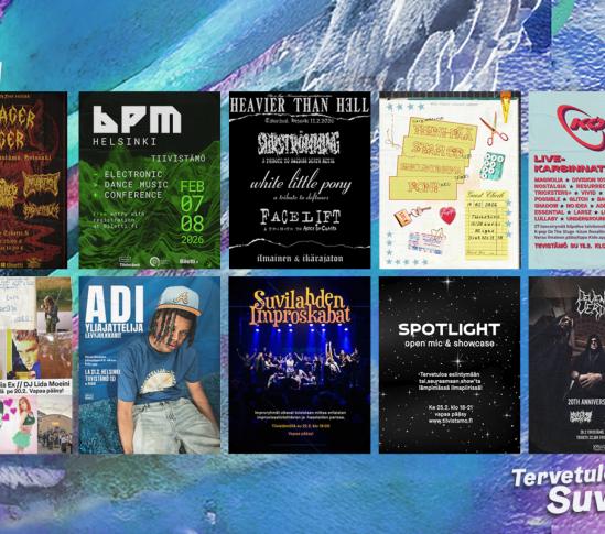 Tiivistämö: Helmikuun tapahtumia