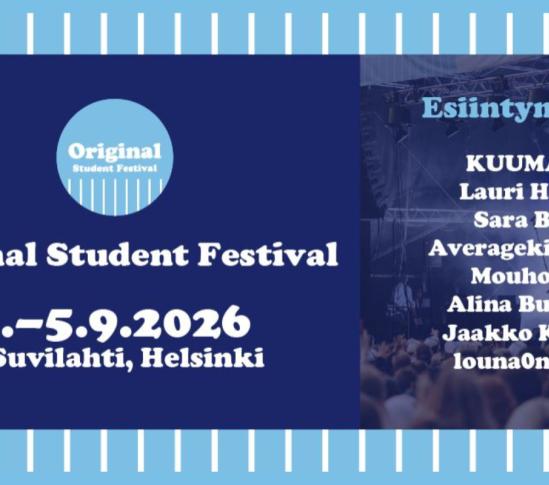 Original Student Festival 2026