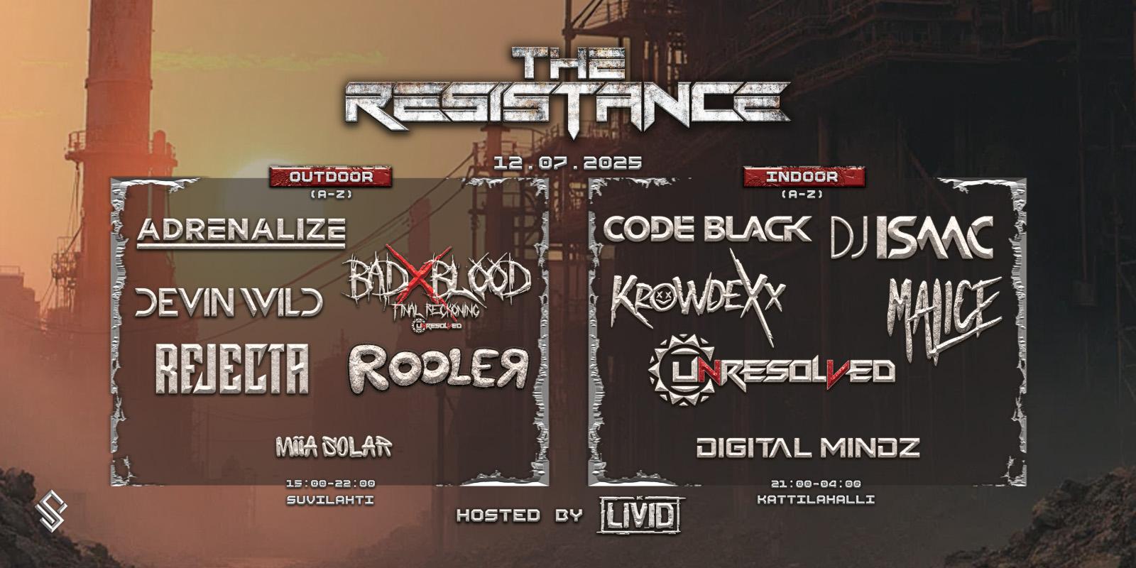 The Resistance Festival 2025 The Resistance Festival 2025