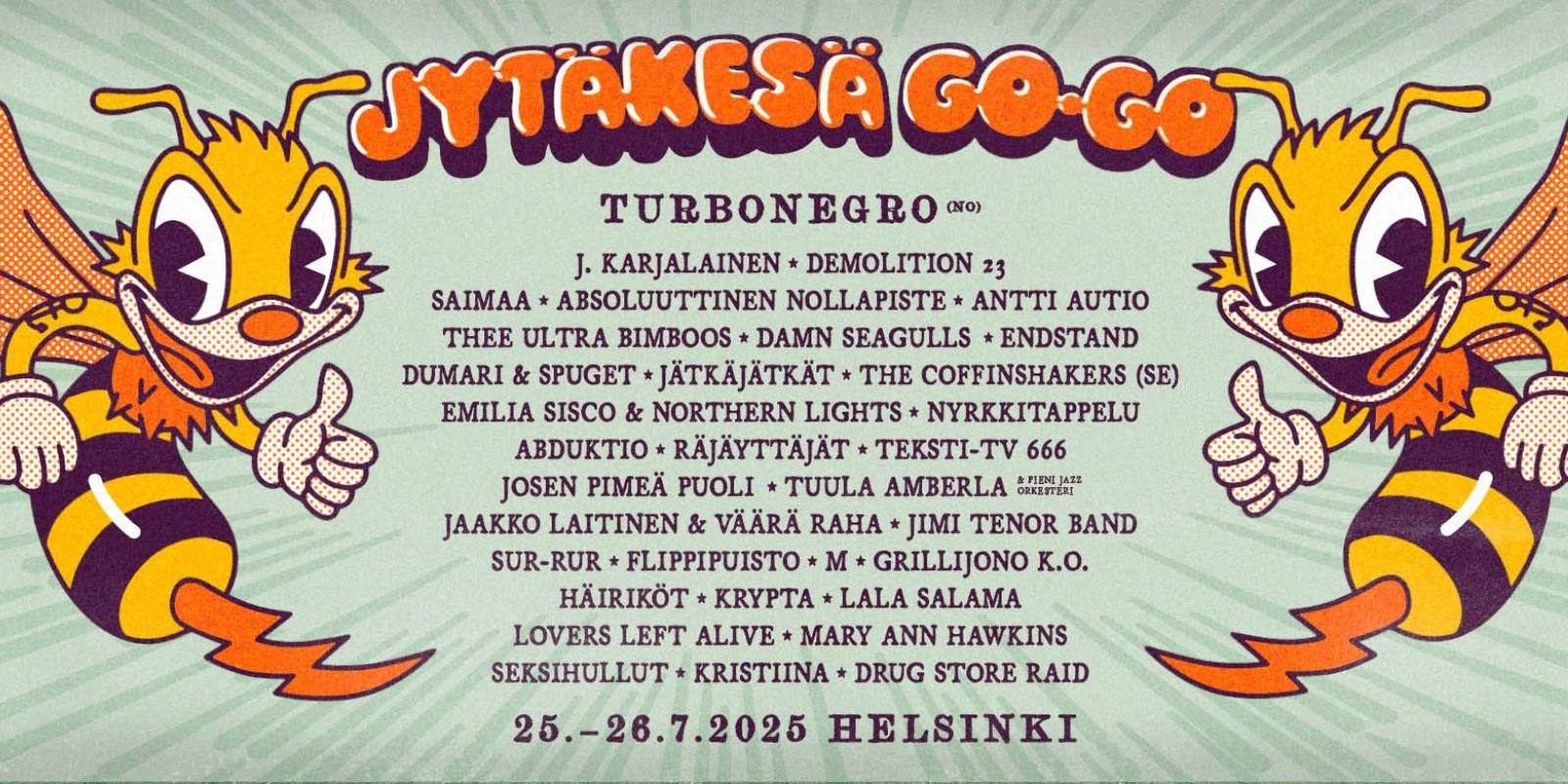Jytäkesä Go-Go poster Jytäkesä Go-Go Poster